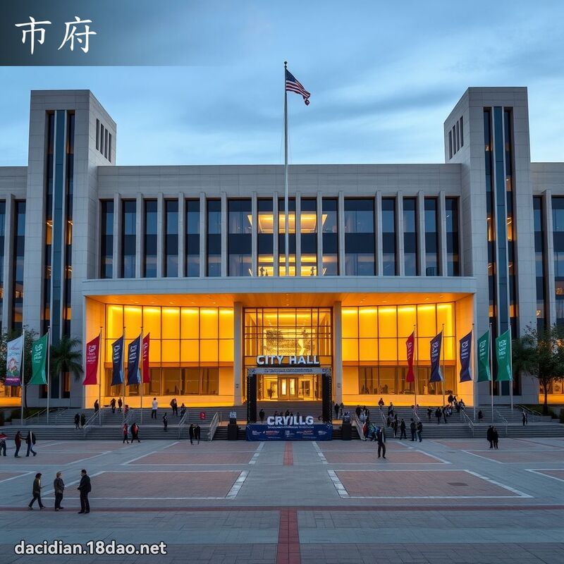 市府 - 國語大辭典配圖