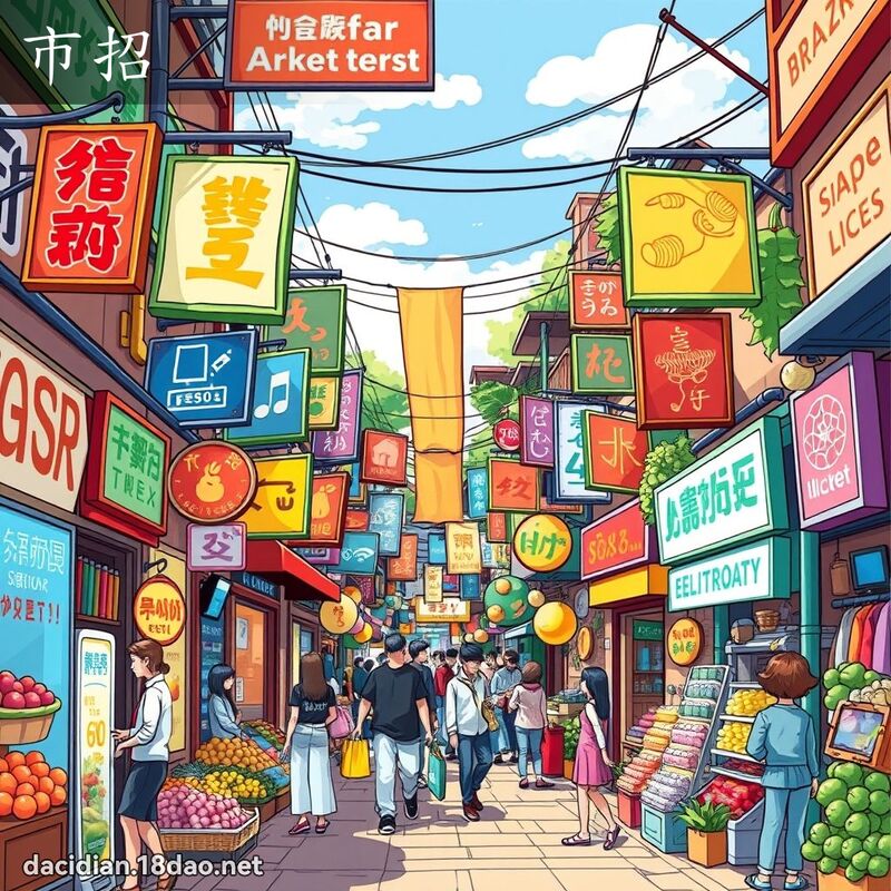 市招 - 國語大辭典配圖