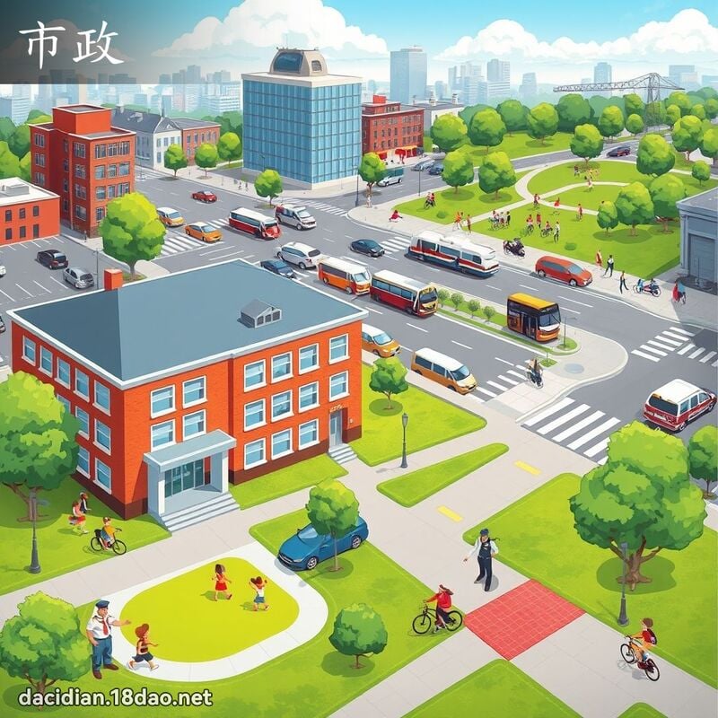 市政 - 國語大辭典配圖