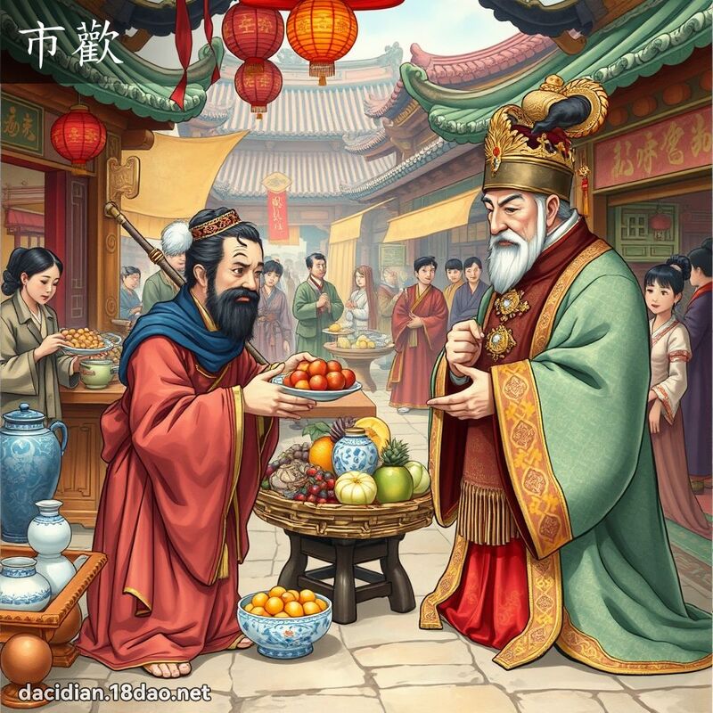 市歡 - 國語大辭典配圖