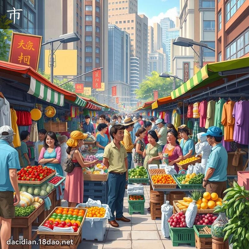 市 - 国语大辞典配图