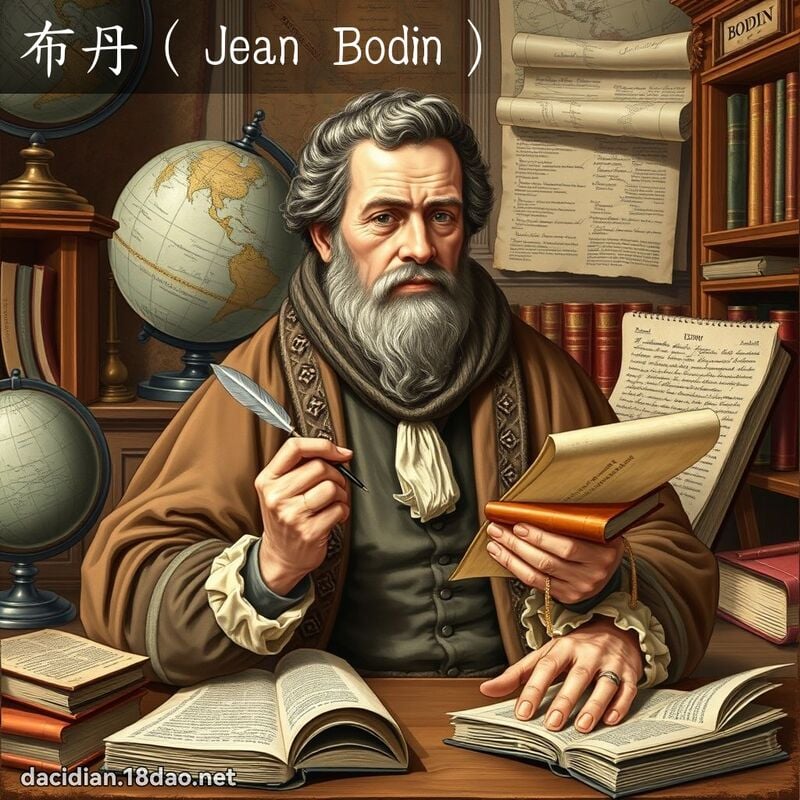 布丹（Jean Bodin） - 國語大辭典配圖
