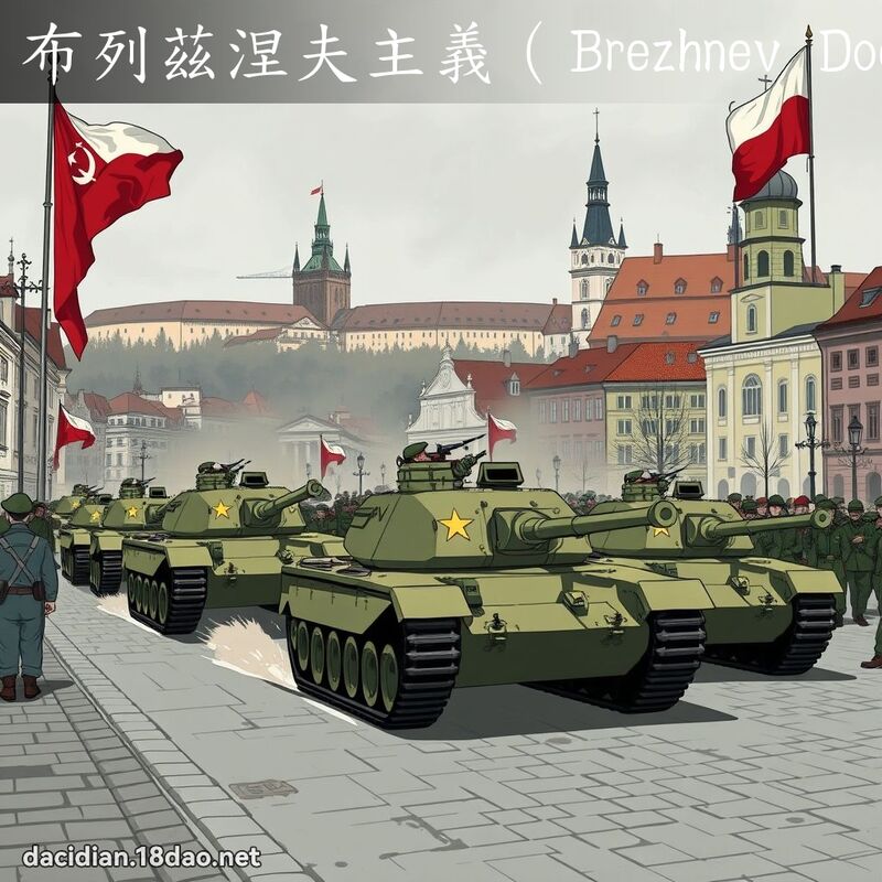 布列茲涅夫主義（Brezhnev Doctrine） - 國語大辭典配圖