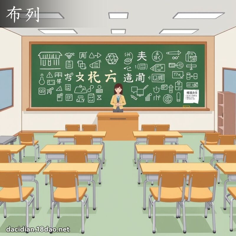 布列 - 国语大辞典配图