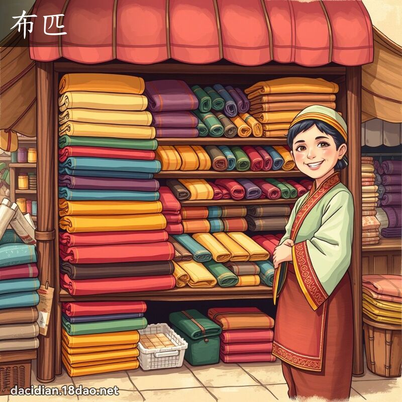 布匹 - 國語大辭典配圖