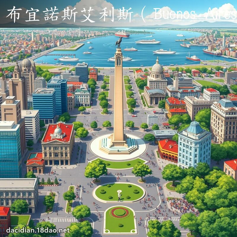 布宜諾斯艾利斯（Buenos Aires） - 國語大辭典配圖