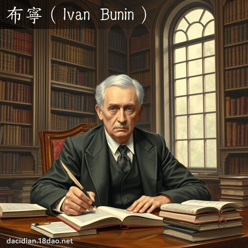 布寧（Ivan Bunin） - 國語大辭典配圖