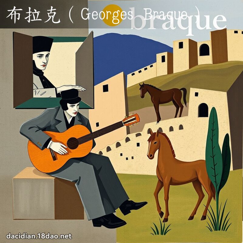 布拉克（Georges Braque） - 國語大辭典配圖
