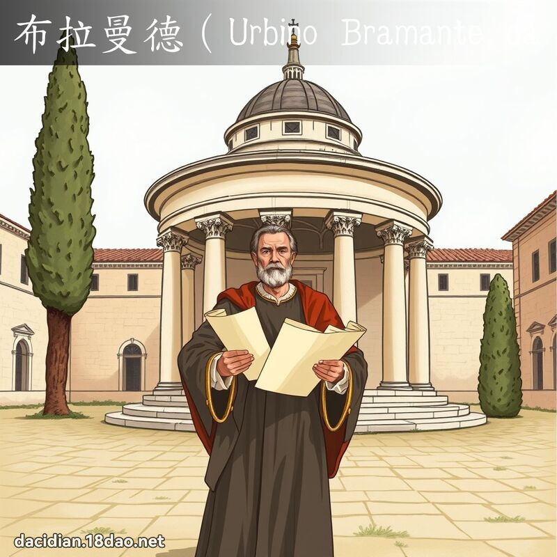 布拉曼德（Urbino Bramante da） - 國語大辭典配圖