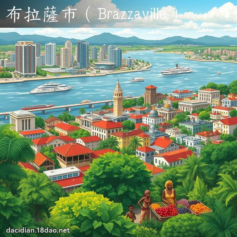 布拉萨市（Brazzaville） - 国语大辞典配图