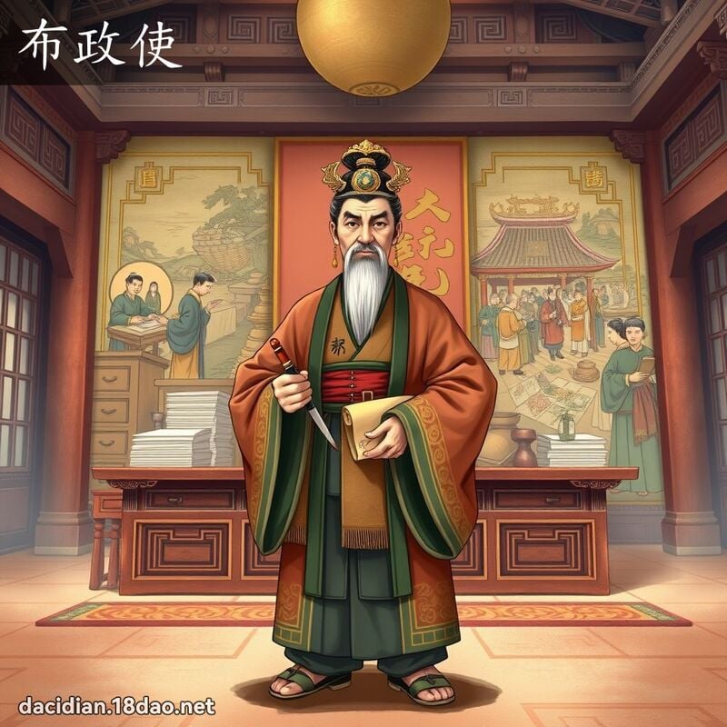 布政使 - 国语大辞典配图