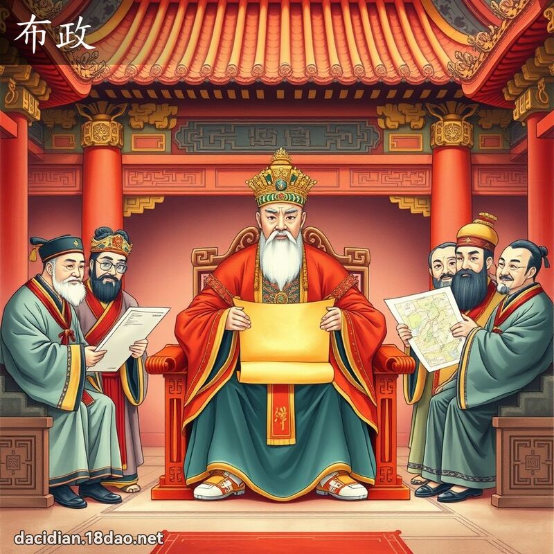布政 - 国语大辞典配图