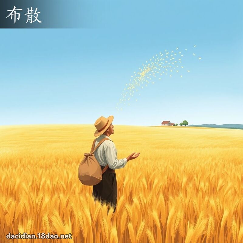 布散 - 国语大辞典配图