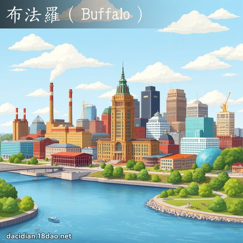 布法罗（Buffalo） - 国语大辞典配图