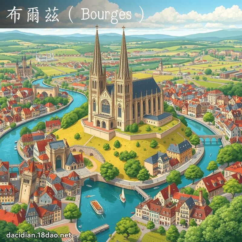 布爾茲（Bourges） - 國語大辭典配圖