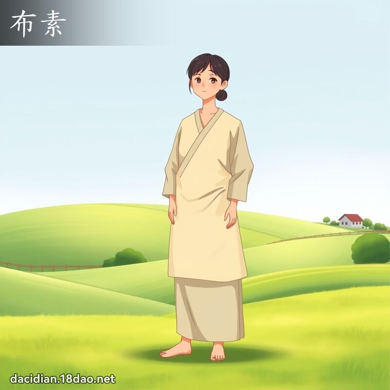 布素 - 國語大辭典配圖