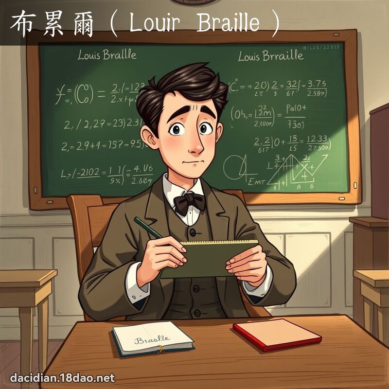布累尔（Louir Braille） - 国语大辞典配图