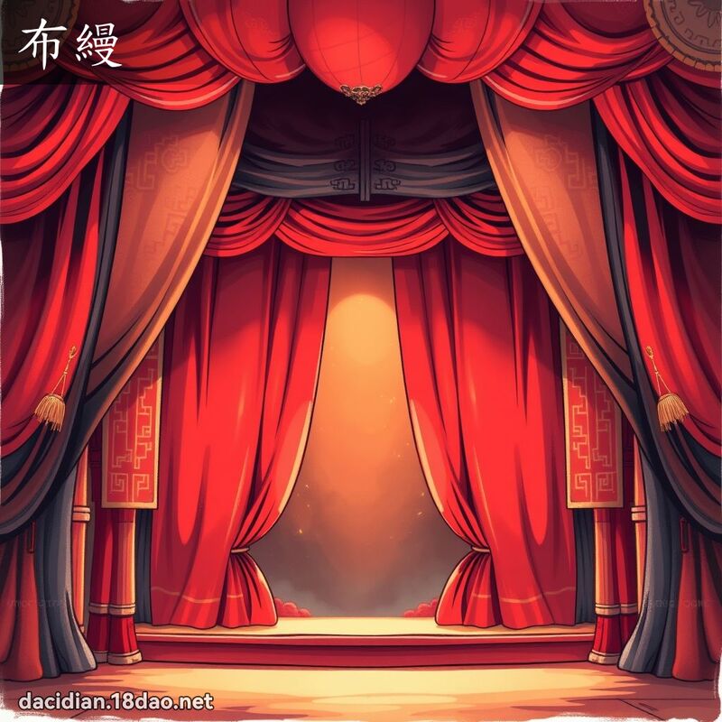 布縵 - 国语大辞典配图
