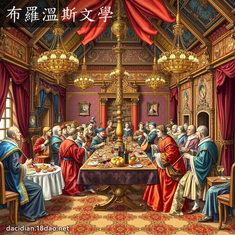 布羅溫斯文學 - 國語大辭典配圖