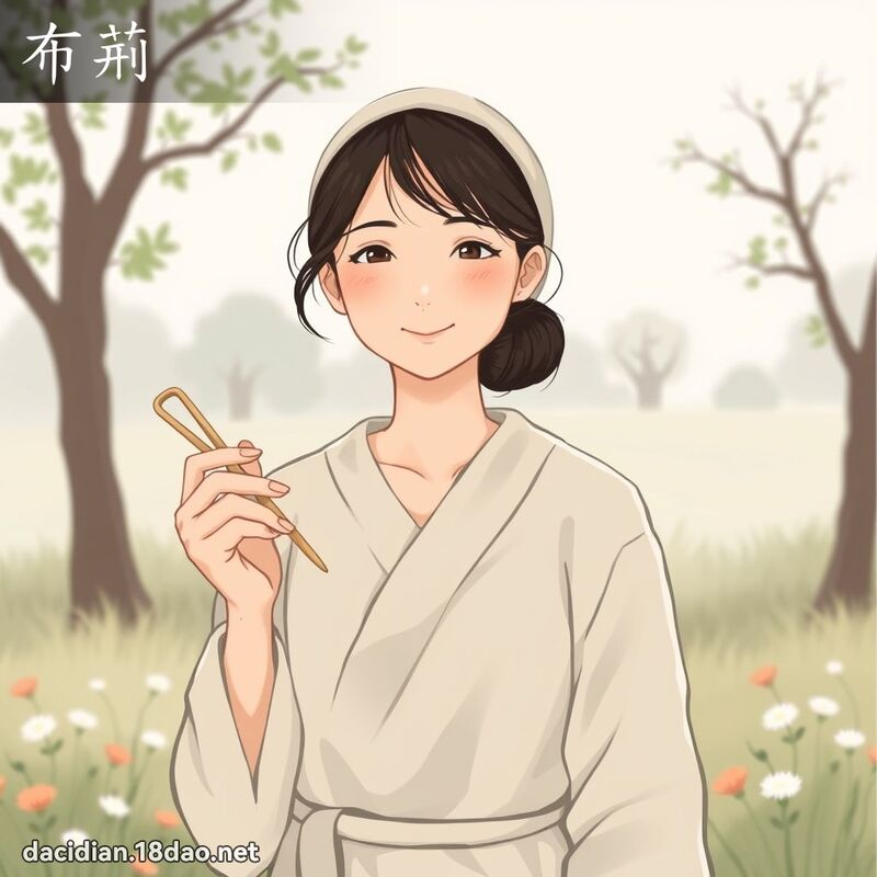 布荊 - 國語大辭典配圖