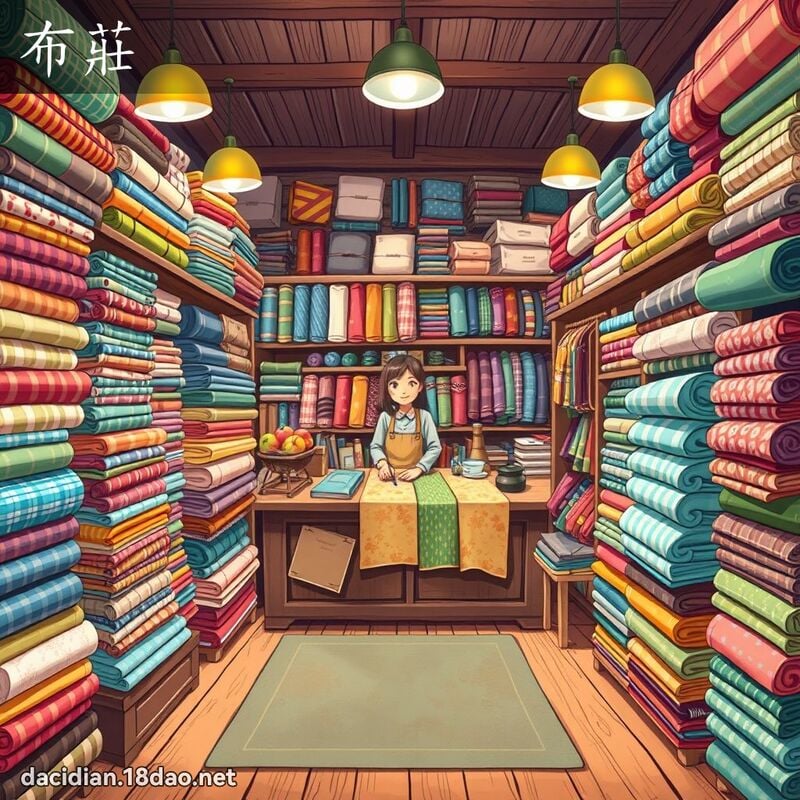 布庄 - 国语大辞典配图