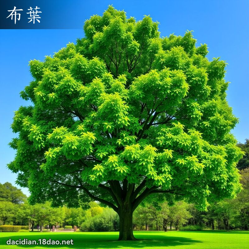 布葉 - 國語大辭典配圖