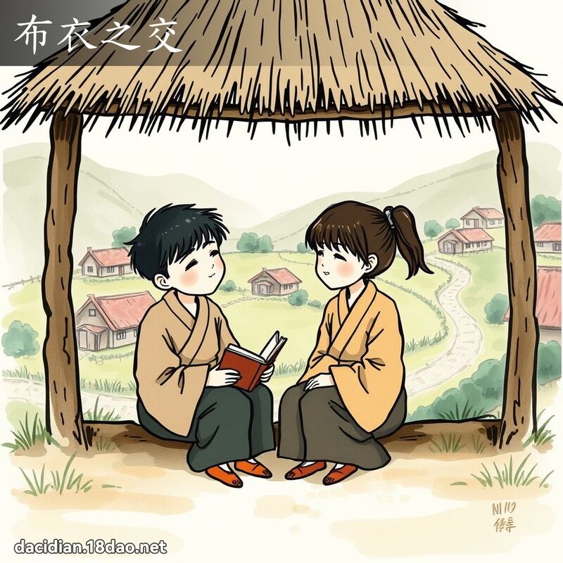 布衣之交 - 國語大辭典配圖