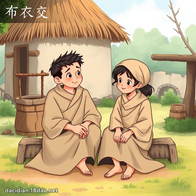 布衣交 - 國語大辭典配圖