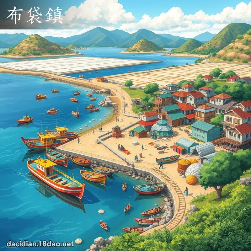 布袋鎮 - 國語大辭典配圖