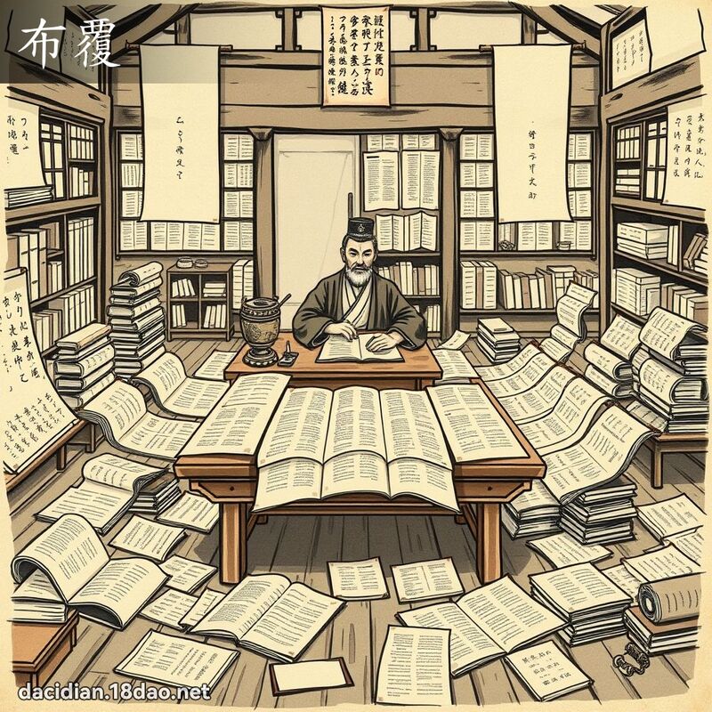 布覆 - 國語大辭典配圖