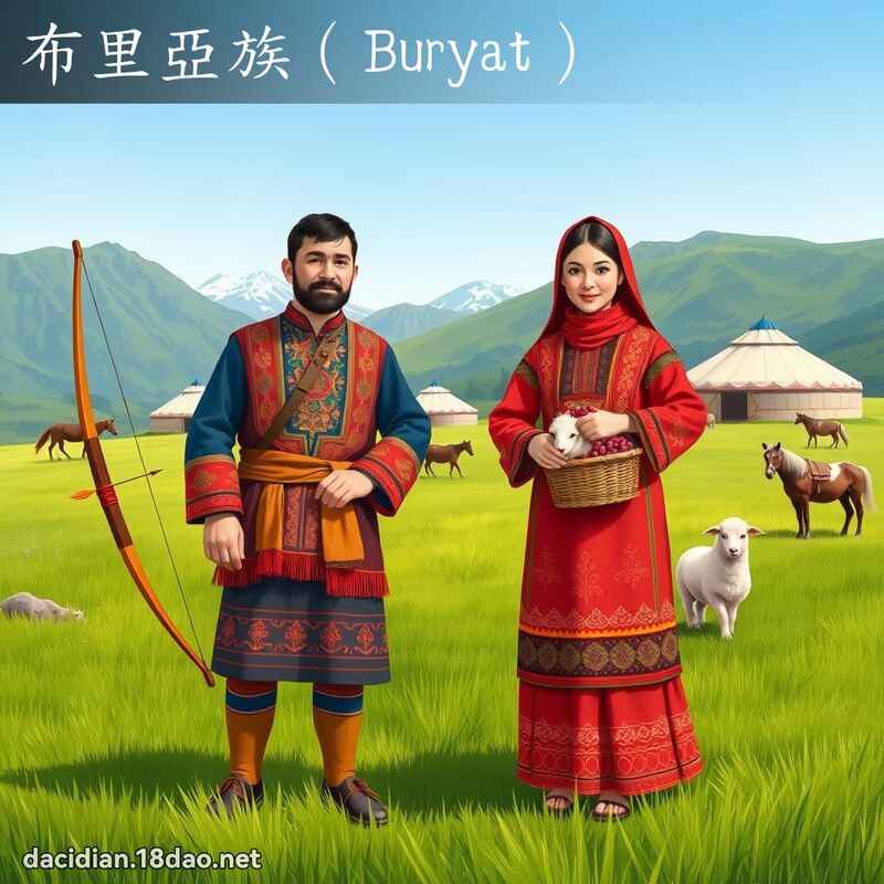 布里亚族（Buryat） - 国语大辞典配图