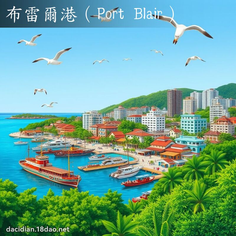 布雷尔港（Port Blair） - 国语大辞典配图