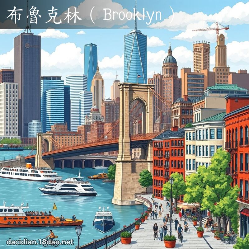 布鲁克林（Brooklyn） - 国语大辞典配图
