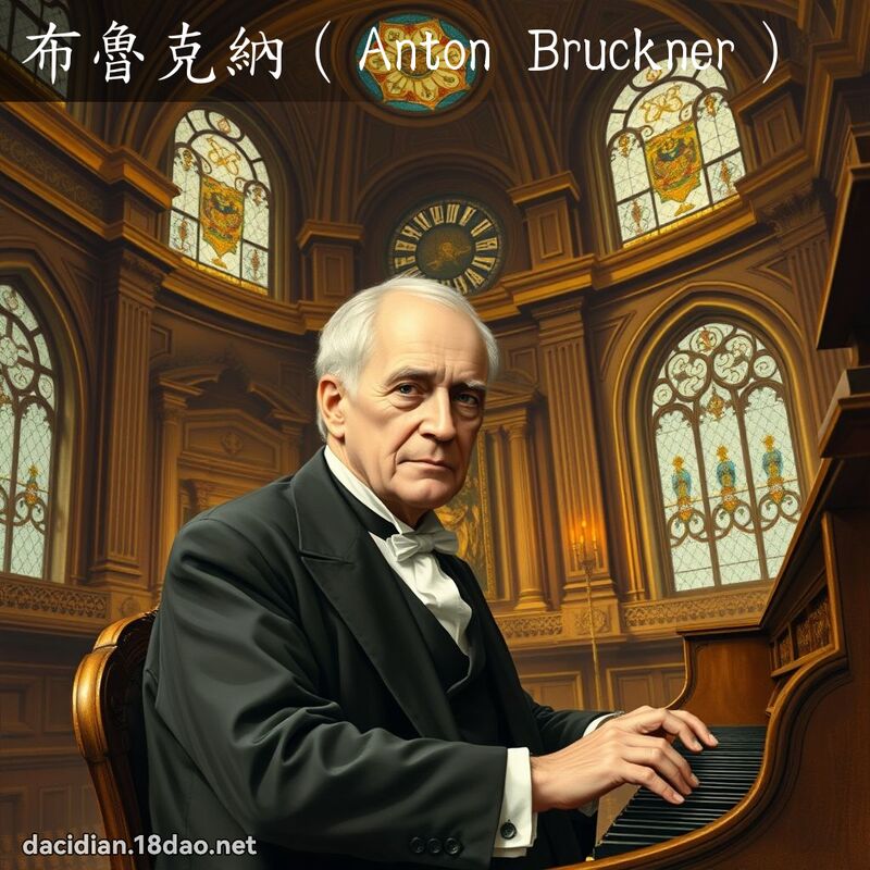 布鲁克纳（Anton Bruckner） - 国语大辞典配图