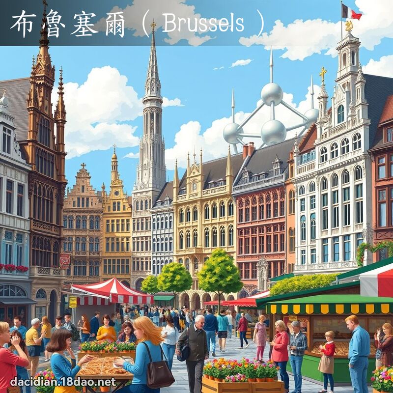 布魯塞爾（Brussels） - 國語大辭典配圖