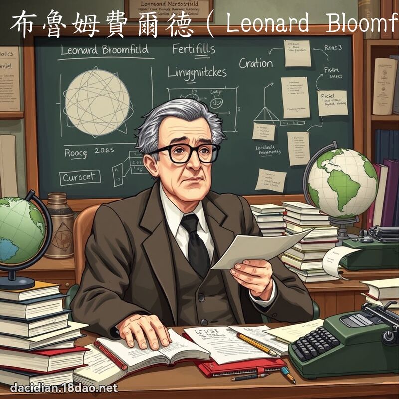 布鲁姆费尔德（Leonard Bloomfield） - 国语大辞典配图