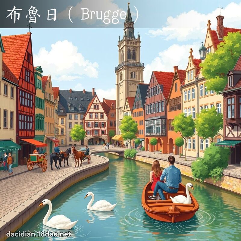 布鲁日（Brugge） - 国语大辞典配图