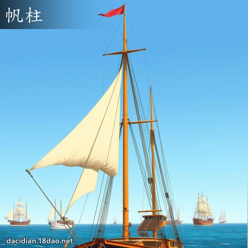 帆柱 - 国语大辞典配图