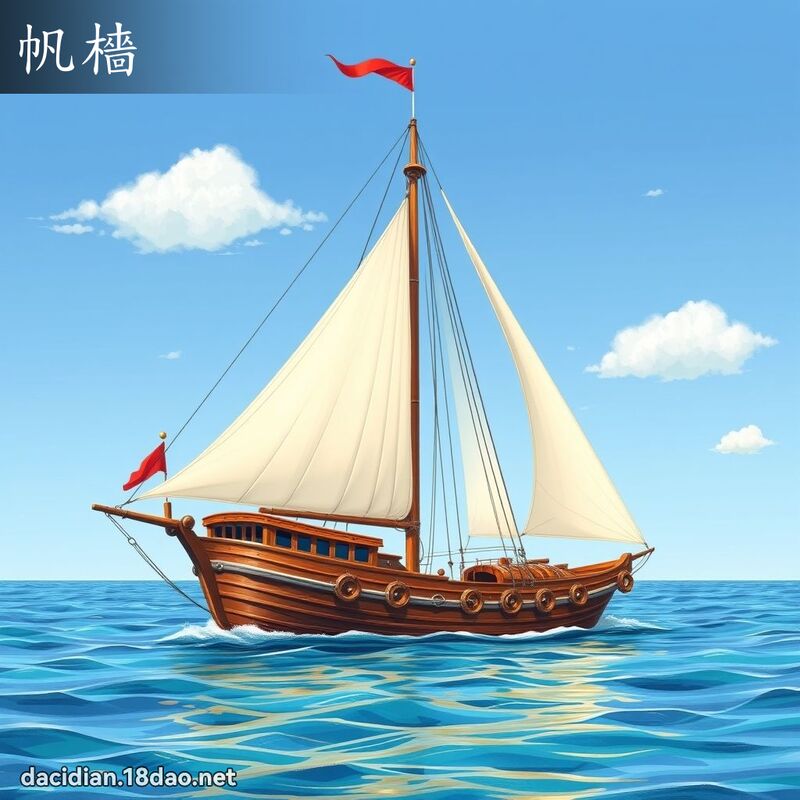 帆檣 - 國語大辭典配圖