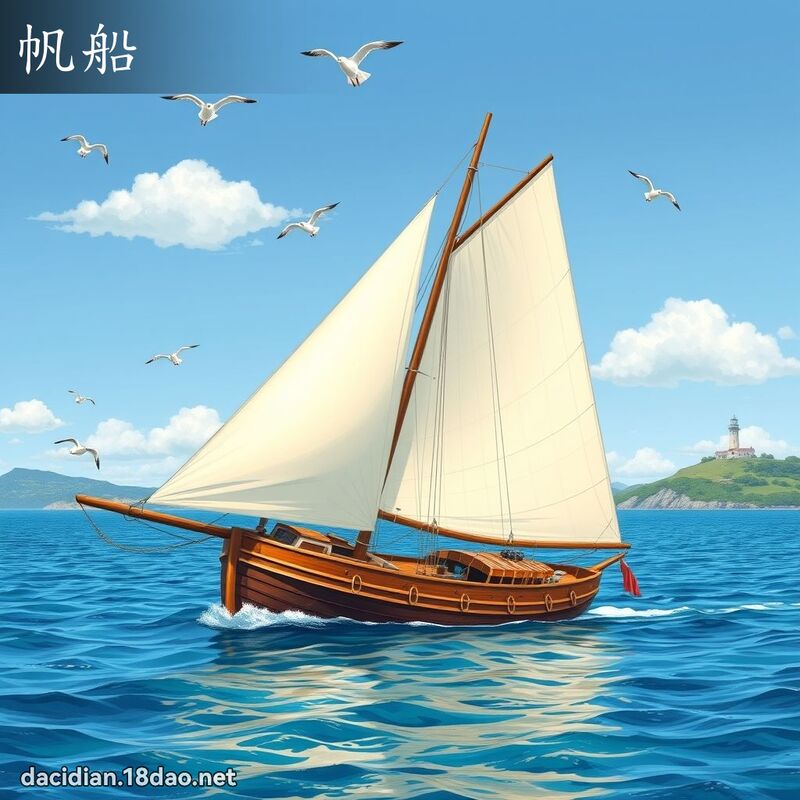 帆船 - 国语大辞典配图