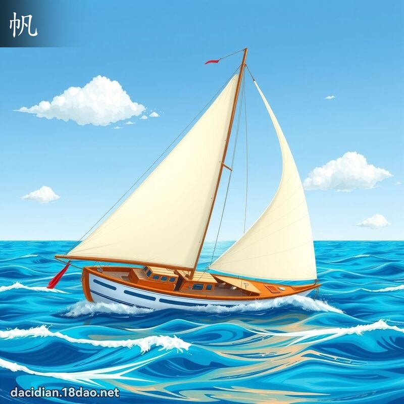 漢字: 帆 (多音字)