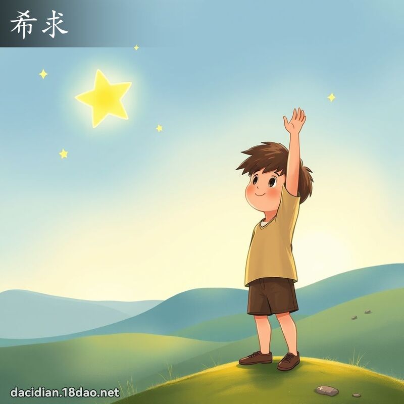 希求 - 國語大辭典配圖