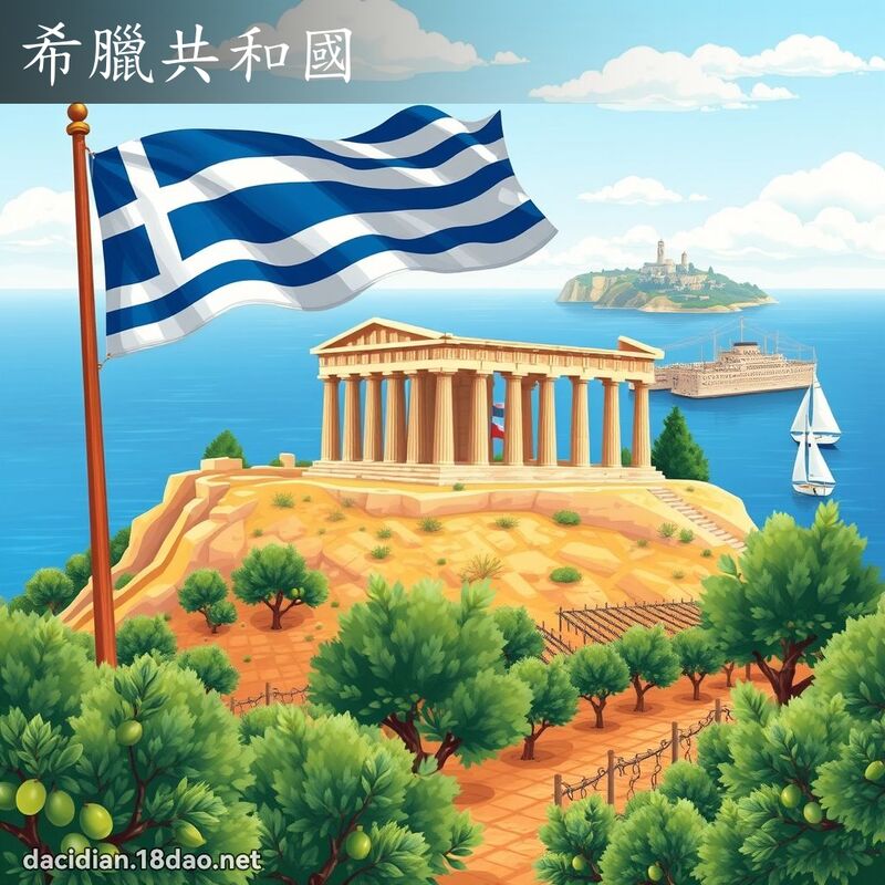 希腊共和国 - 国语大辞典配图