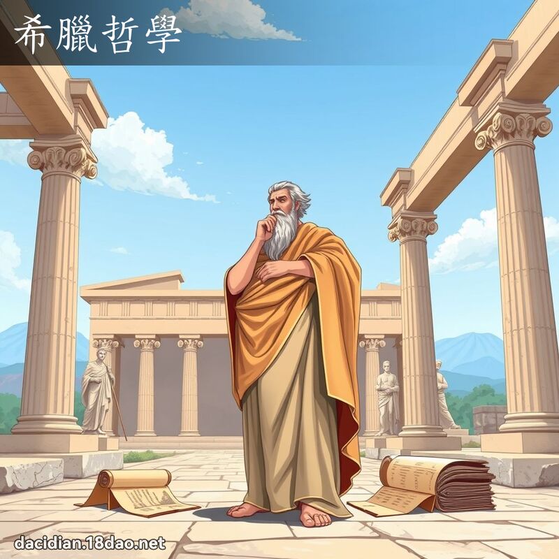 希腊哲学 - 国语大辞典配图