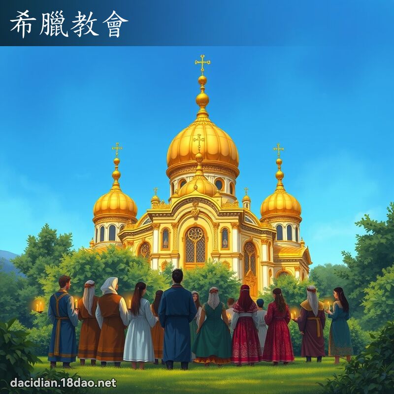 希臘教會 - 國語大辭典配圖