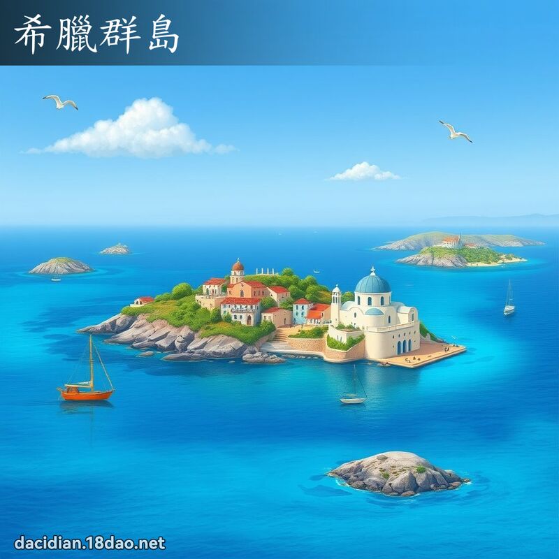 希腊群岛 - 国语大辞典配图