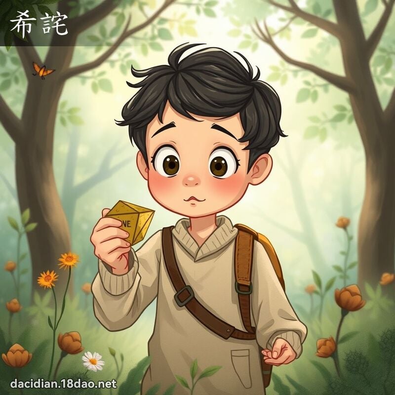 希詫 - 國語大辭典配圖