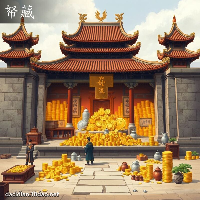 帑藏 - 國語大辭典配圖