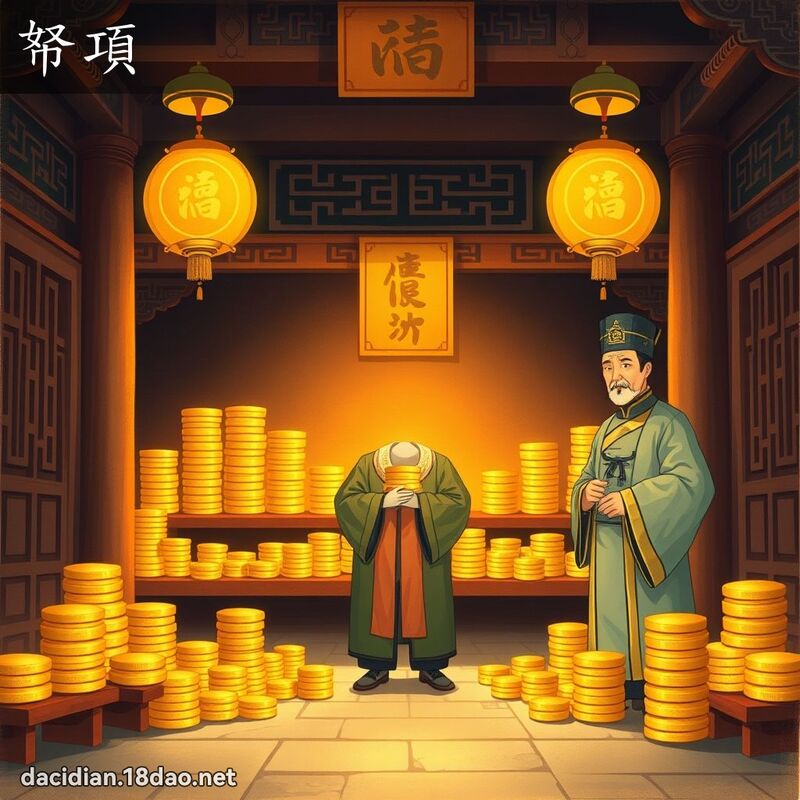 帑項 - 國語大辭典配圖