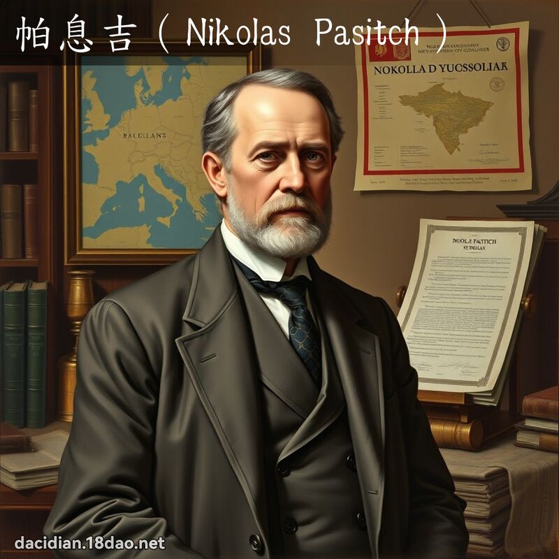 帕息吉（Nikolas Pasitch） - 国语大辞典配图